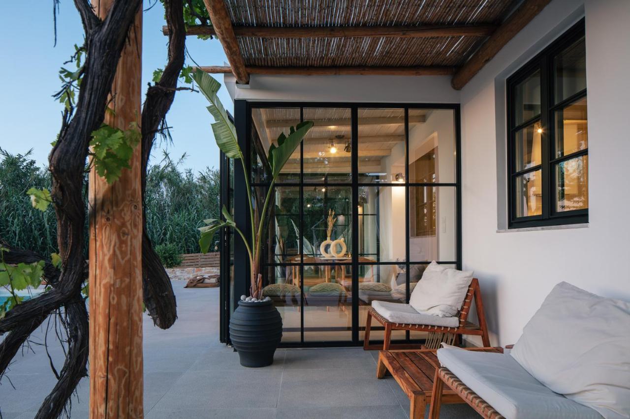 Villa San Pietro Platanias Esterno foto